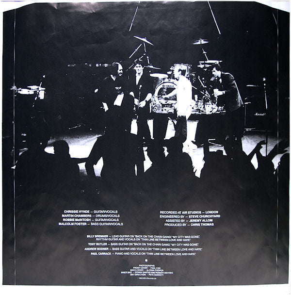 Pretenders, The : Learning To Crawl (LP,Album)