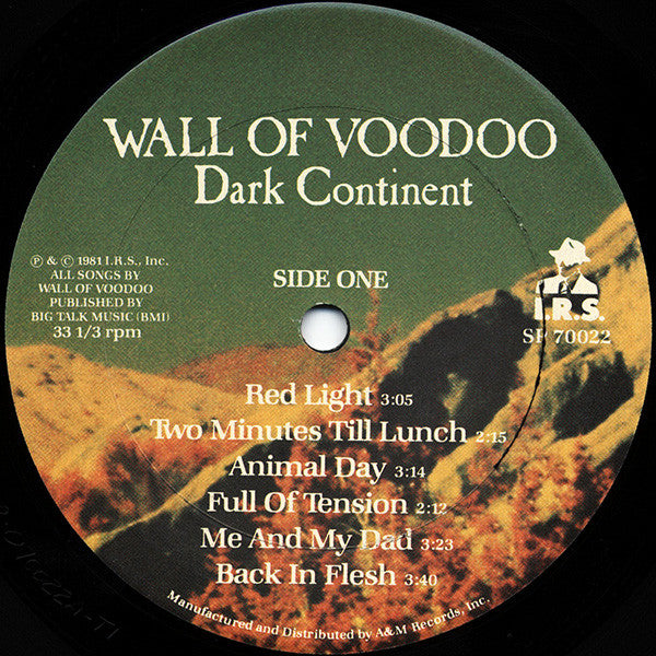 Wall Of Voodoo : Dark Continent (LP,Album)