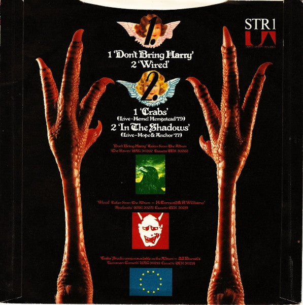Stranglers, The : Don't Bring Harry (7",33 ⅓ RPM,EP,Stereo)