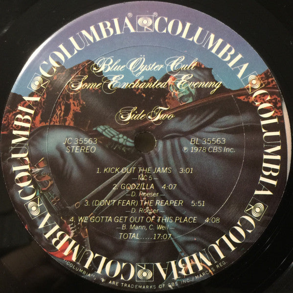 Blue Öyster Cult : Some Enchanted Evening (LP,Album)