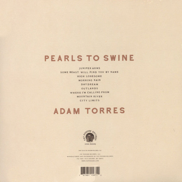 Adam Torres : Pearls To Swine (LP,Album)