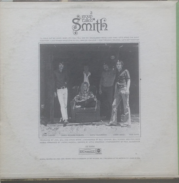 Smith (3) : A Group Called Smith (LP,Album)