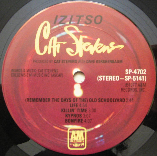 Cat Stevens : Izitso (LP,Album)