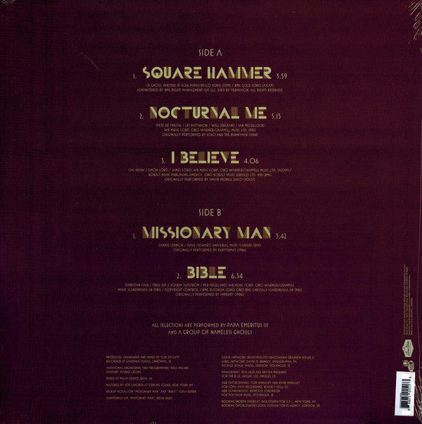 Ghost (32) : Popestar (12",33 ⅓ RPM,EP)