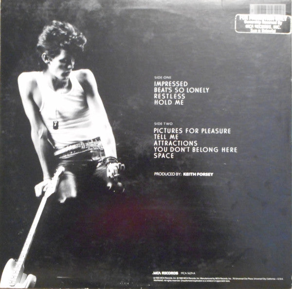Charlie Sexton : Pictures For Pleasure (LP,Album)