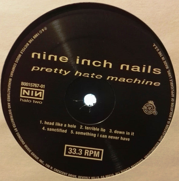 Nine Inch Nails : Pretty Hate Machine (LP,Album,Reissue,Remastered)