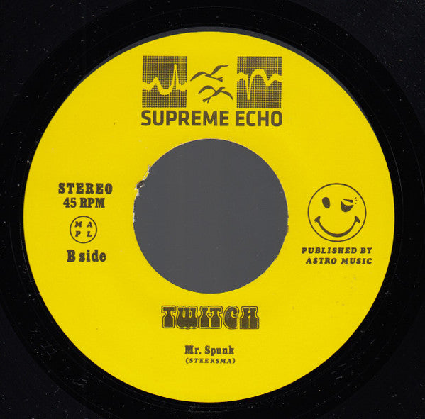 Twitch (15) : Mess'n With The Bull (Gets The Horn) / Spunk (7",45 RPM,Limited Edition,Numbered,Reissue,Remastered,Stereo)