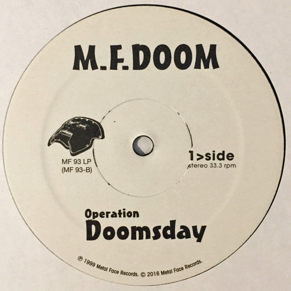 MF Doom : Operation: Doomsday (LP,Album,Reissue)
