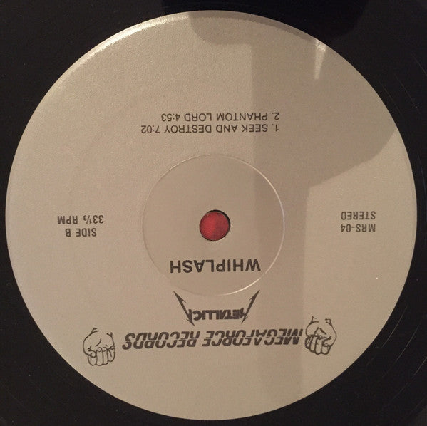 Metallica : Whiplash (12",33 ⅓ RPM,EP,Maxi-Single)