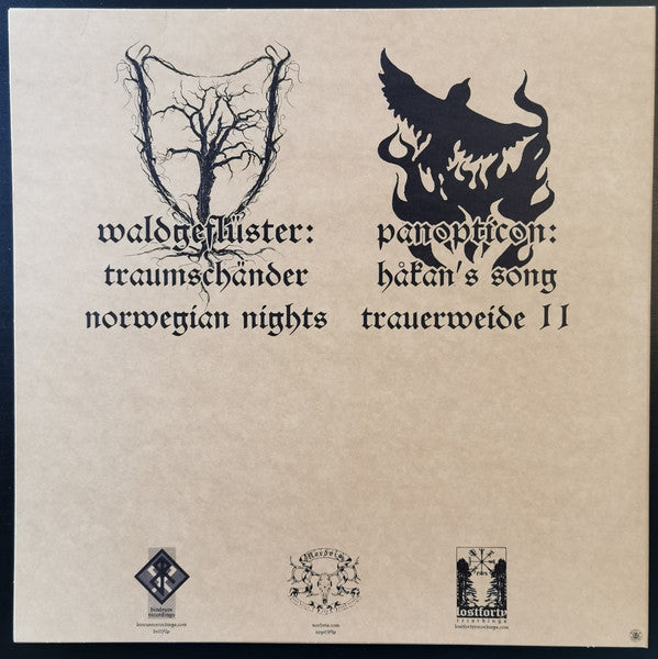 Waldgeflüster / Panopticon (6) : Waldgeflüster / Panopticon (LP,Limited Edition)
