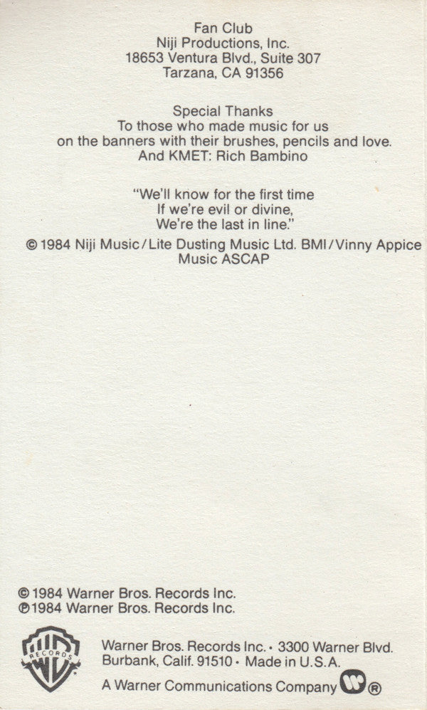 Dio (2) : The Last In Line (Album)