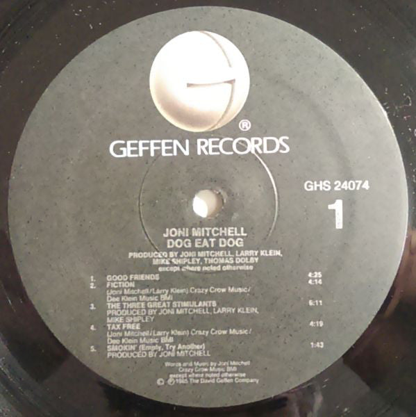 Joni Mitchell : Dog Eat Dog (LP,Album)