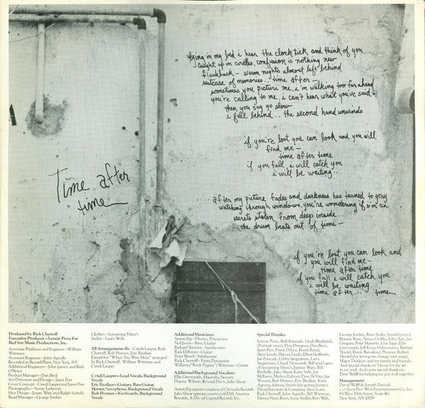 Cyndi Lauper : She's So Unusual (LP,Album,Stereo)