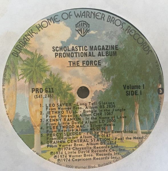 Various : The Force Volume 1 (LP,Compilation,Stereo)