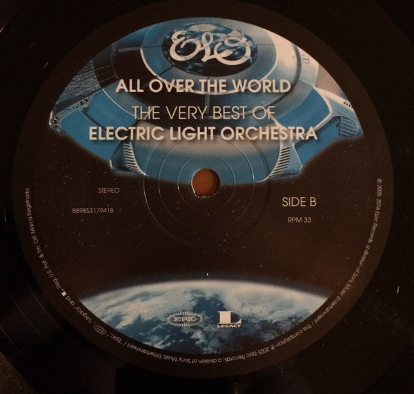 Electric Light Orchestra : The Very Best Of Electric Light Orchestra - All Over The World (LP,Album,Compilation,Reissue)