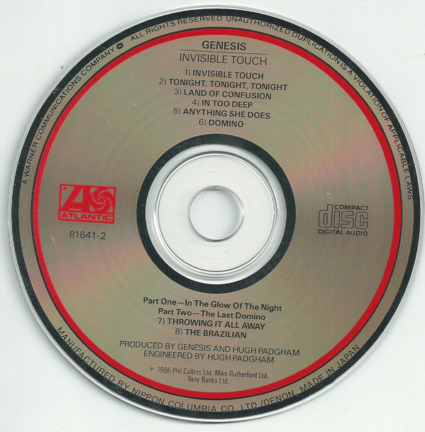 Genesis : Invisible Touch (Album)