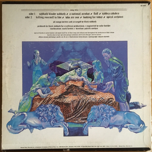 Black Sabbath : Sabbath Bloody Sabbath (LP,Album)