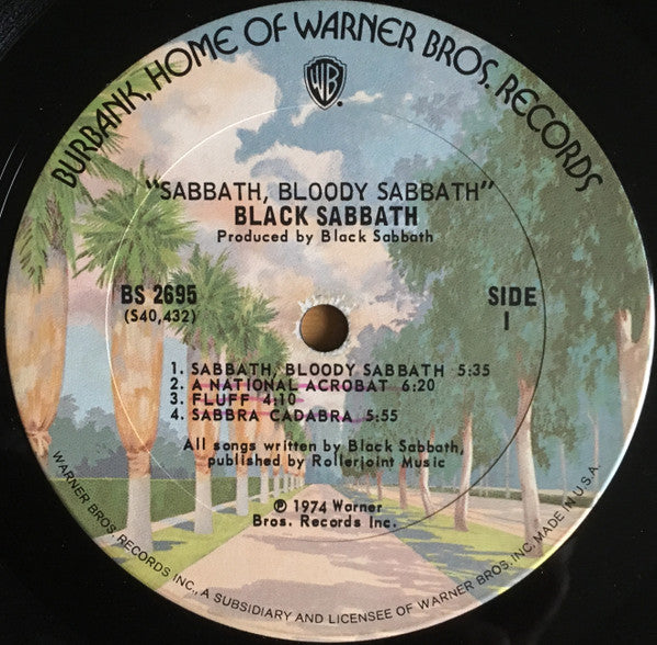 Black Sabbath : Sabbath Bloody Sabbath (LP,Album)