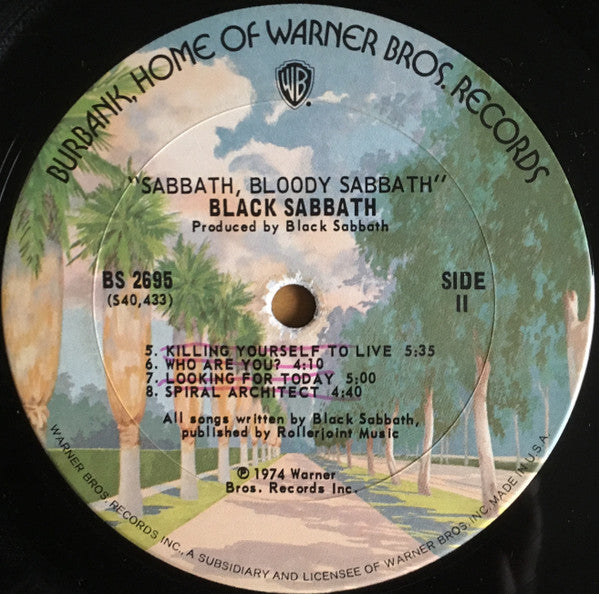 Black Sabbath : Sabbath Bloody Sabbath (LP,Album)