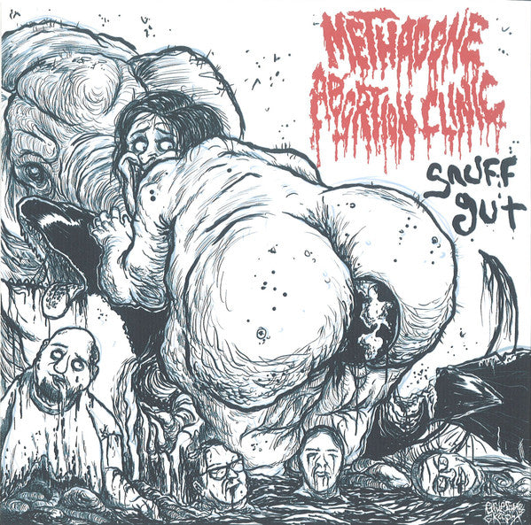 Methadone Abortion Clinic / Necrocannibalistic Vomitorium : Snuffgut / Necrocannibalistic Vomitorium (7",45 RPM,Limited Edition,Numbered)