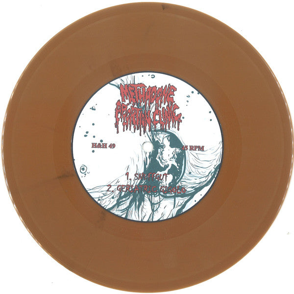 Methadone Abortion Clinic / Necrocannibalistic Vomitorium : Snuffgut / Necrocannibalistic Vomitorium (7",45 RPM,Limited Edition,Numbered)