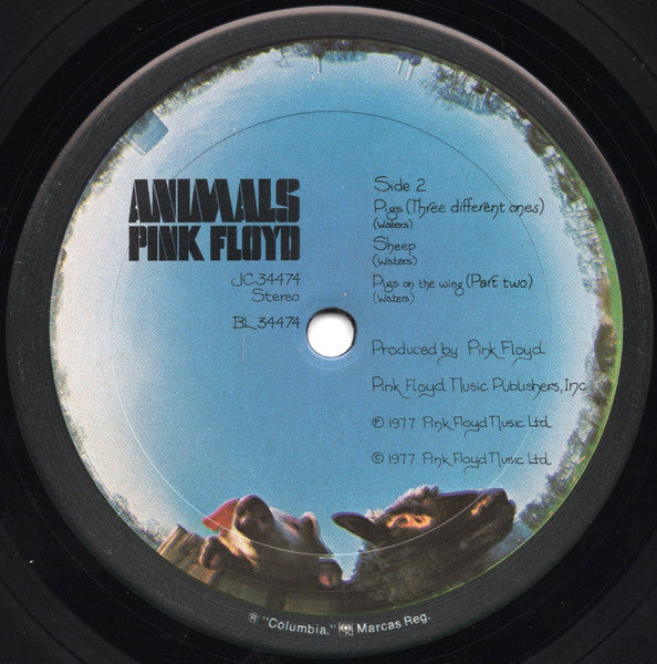 Pink Floyd : Animals (LP,Album,Stereo)