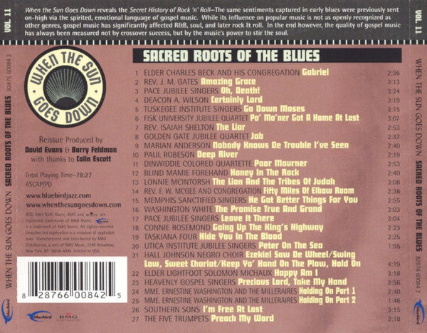 Various : Sacred Roots Of The Blues (Compilation)