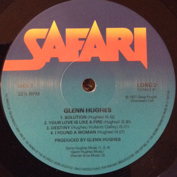 Glenn Hughes : Play Me Out (LP,Album)