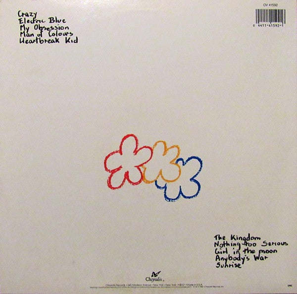 Icehouse : Man Of Colours (LP,Album,Club Edition)