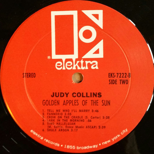 Judy Collins : Golden Apples Of The Sun (LP,Album,Repress,Stereo)