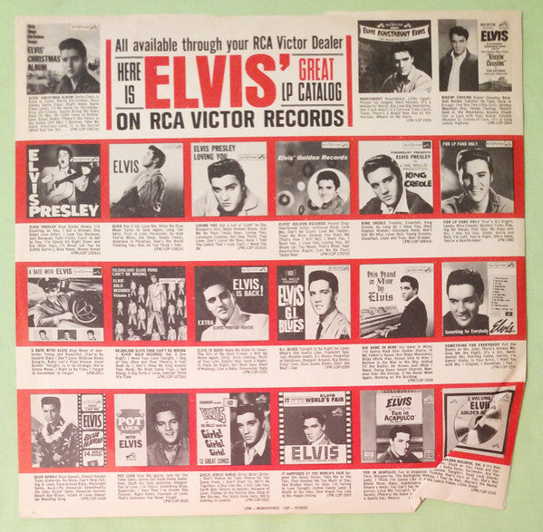 Elvis Presley : Elvis' Golden Records (LP,Compilation,Reissue,Stereo)