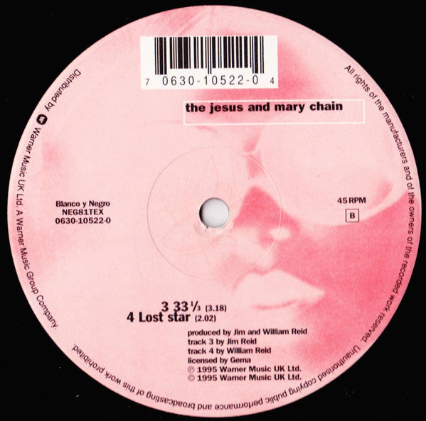 Jesus And Mary Chain, The : I Hate Rock 'N' Roll (10",45 RPM,EP,Limited Edition,Numbered)