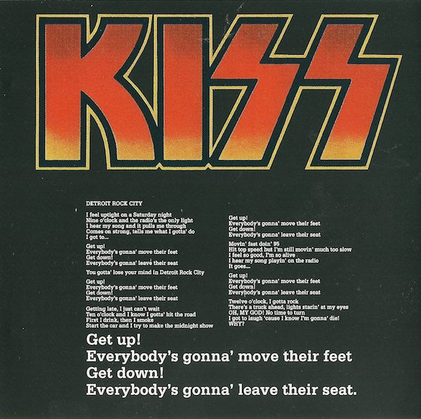 Kiss : Destroyer (Album,Reissue,Remastered)