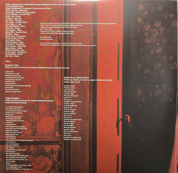 Angelo Badalamenti : Twin Peaks: Fire Walk With Me (LP,Album,Reissue,Remastered)