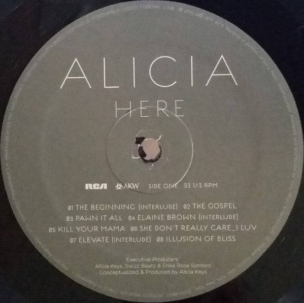 Alicia Keys : Here (LP,Album)
