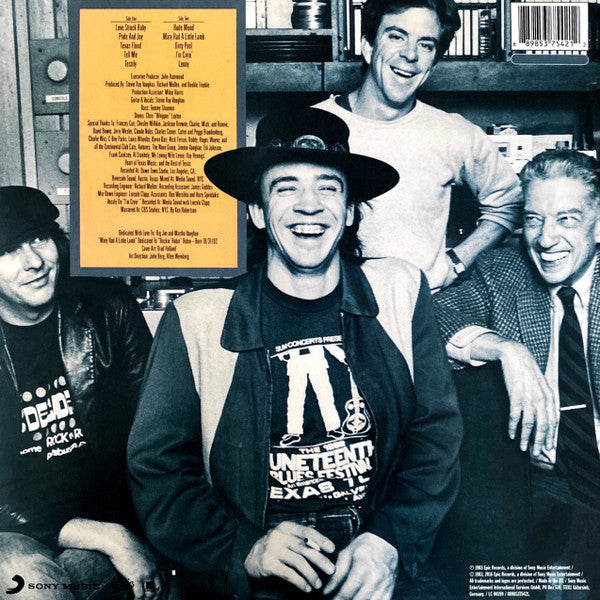 Stevie Ray Vaughan & Double Trouble : Texas Flood (LP,Album,Reissue)