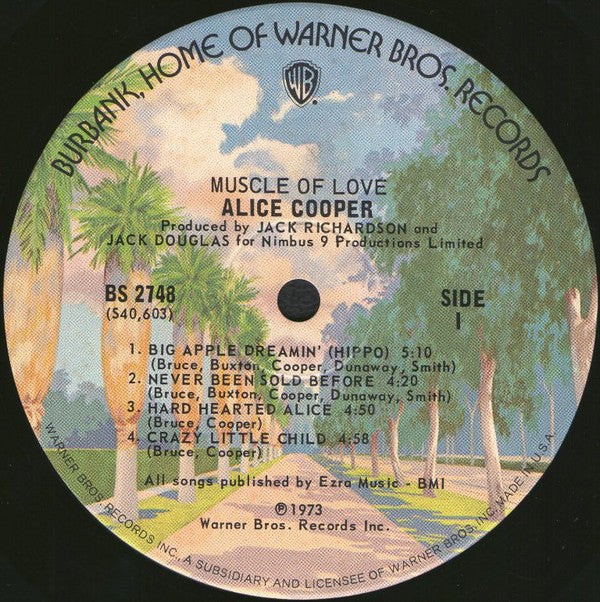 Alice Cooper : Muscle Of Love (LP,Album)