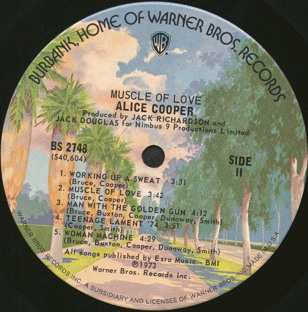 Alice Cooper : Muscle Of Love (LP,Album)