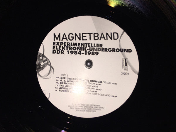 Various : Magnetband (Experimenteller Elektronik-Underground DDR 1984-1989) (LP,Compilation)