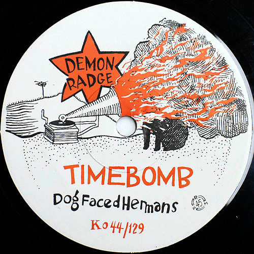 Dog Faced Hermans : Too Much For The Red Ticker (7",45 RPM,Single)