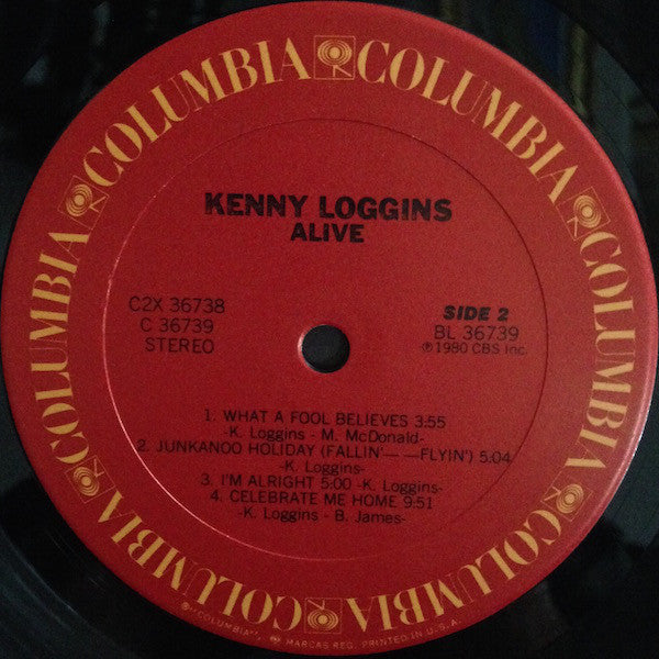 Kenny Loggins : Alive (LP,Album)