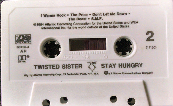 Twisted Sister : Stay Hungry (Album,Stereo)