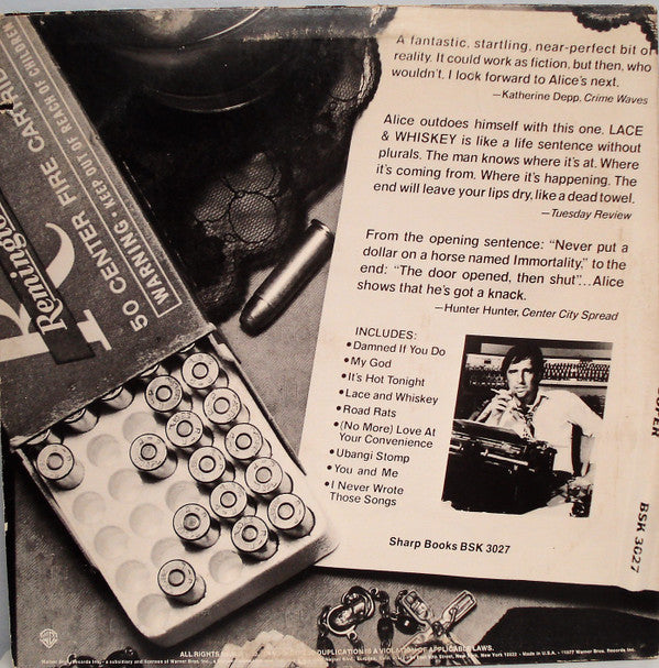 Alice Cooper (2) : Lace And Whiskey (LP,Album)
