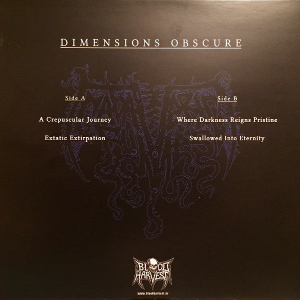 Cadaveric Fumes : Dimensions Obscure (12",45 RPM,Mini-Album,Reissue)