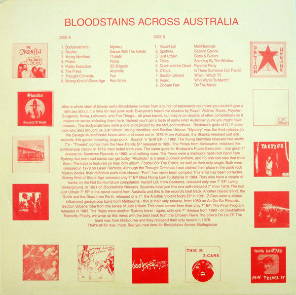Various – Bloodstains Across Australia