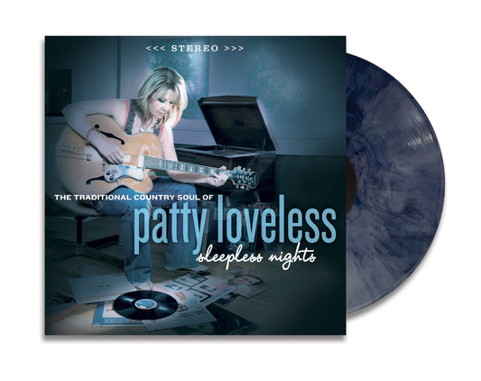 PREORDER Indie Exclusive  Patty Loveless  Sleepless Nights  Denim Blue Vinyl   Streetdate 7.4.25