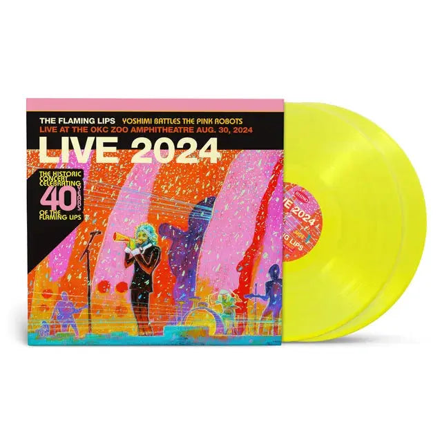 The Flaming Lips - Yoshimi Battles The Pink Robots - Live at the Zoo Amphitheatre, Oklahoma City, August 30, 2024 - RSD Black Friday 2025