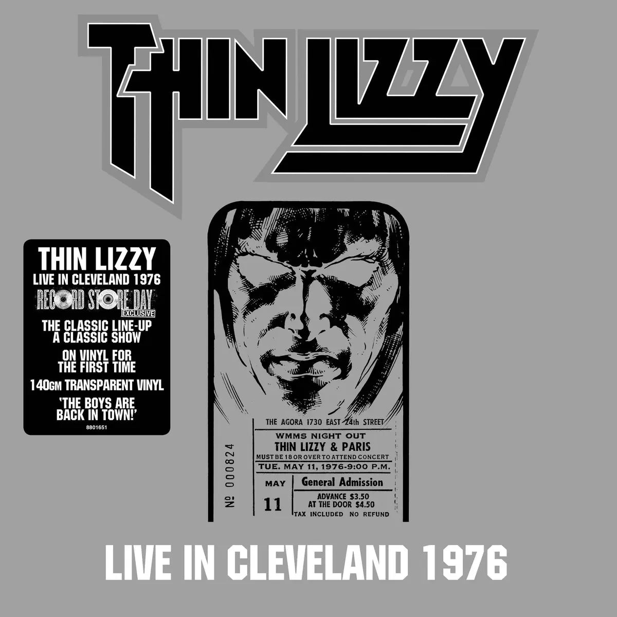 ​【希少3枚組】Thin Lizzy Live 2012Bournemouth Thin Lizzy - Live And Dangerous (180 Gram Translucent Orange Audiophil