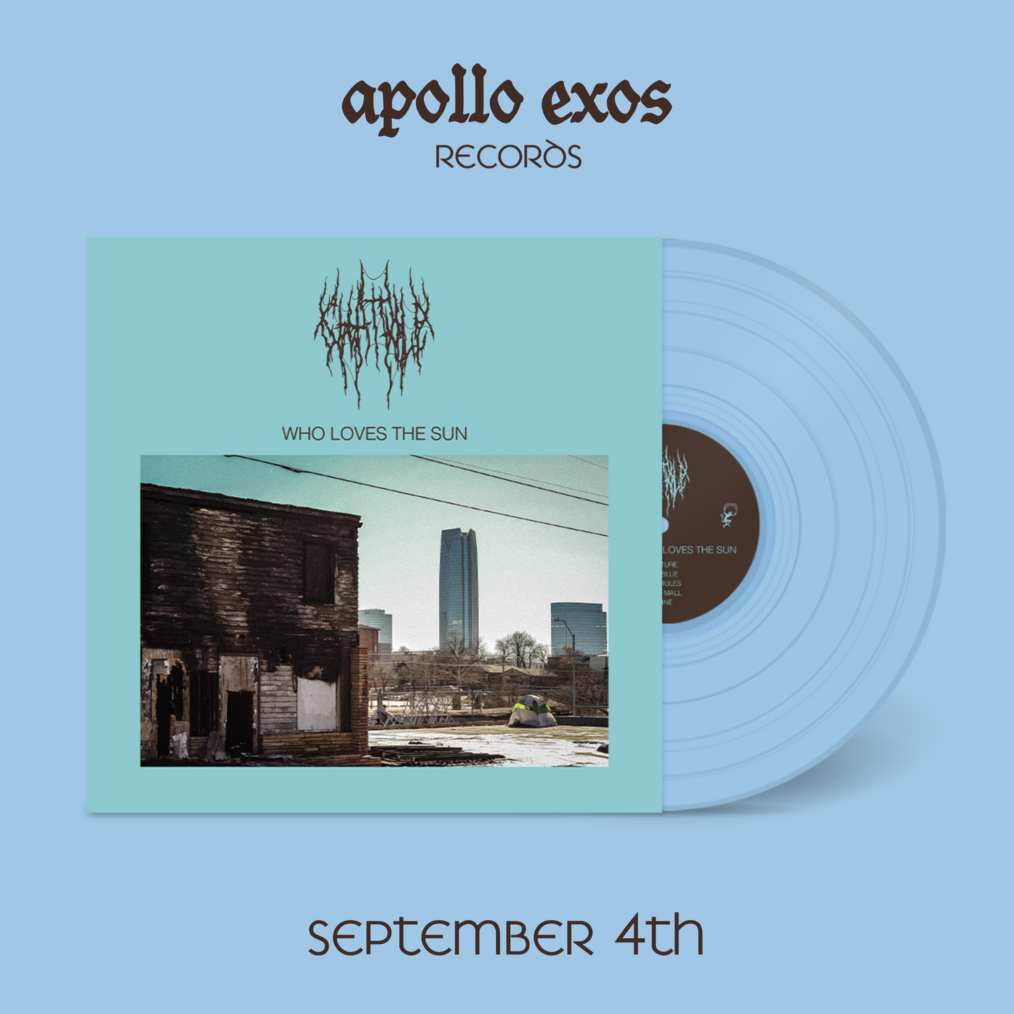 PRE-ORDER Chat Pile 'Who Loves the Sun' Baby Blue Vinyl September 4th 2026