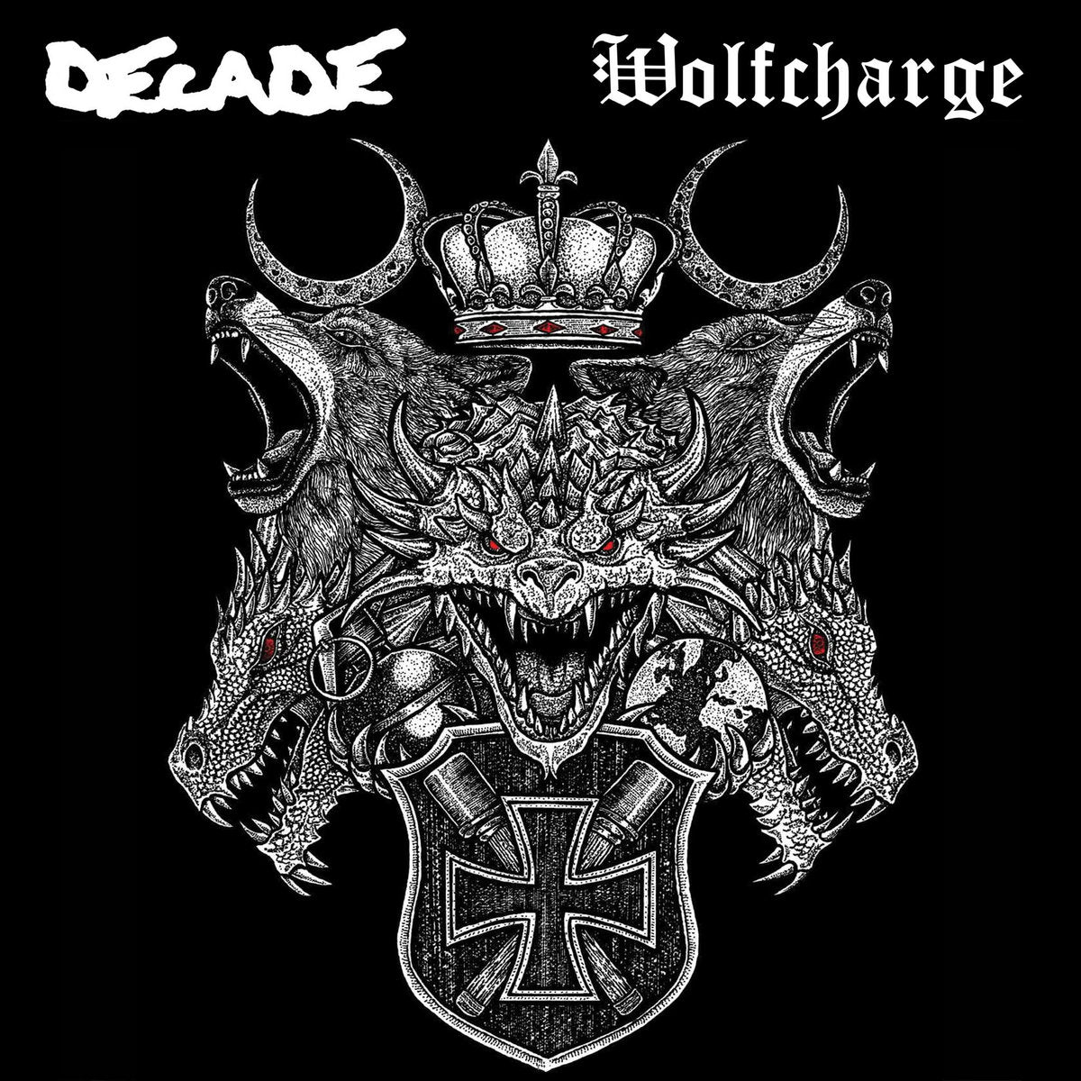 Decade / Wolfcharge split LP